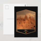Mali Briefkaart (Voorkant / Achterkant)