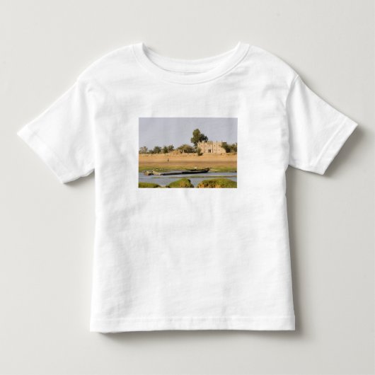 Mali, Djenne. Bani rivier bij Djenne Kinder Shirts (Voorkant)