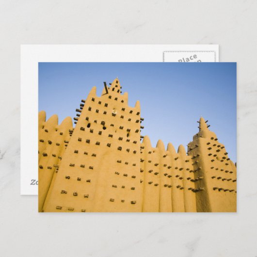 Mali, Djenne. Grand Mosque Briefkaart (Voorkant / Achterkant)