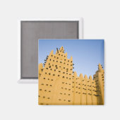 Mali, Djenne. Grand Mosque Magneet (Voorkant / Achterkant)