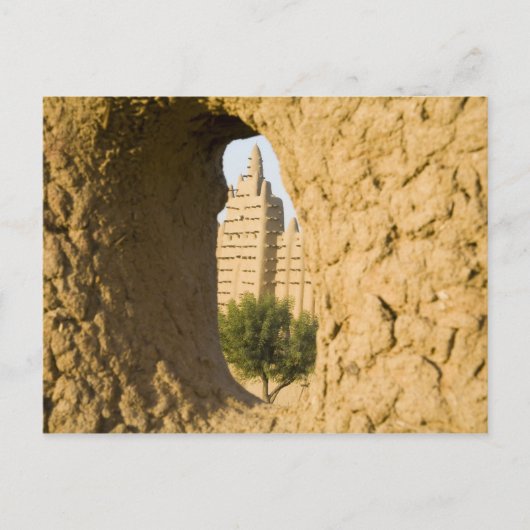 Mali, Djenne. Grote Moskee 2 Briefkaart (Voorkant)