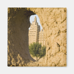 Mali, Djenne. Grote Moskee 2 Magneet