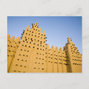 Mali, Djenne. Grote Moskee Briefkaart