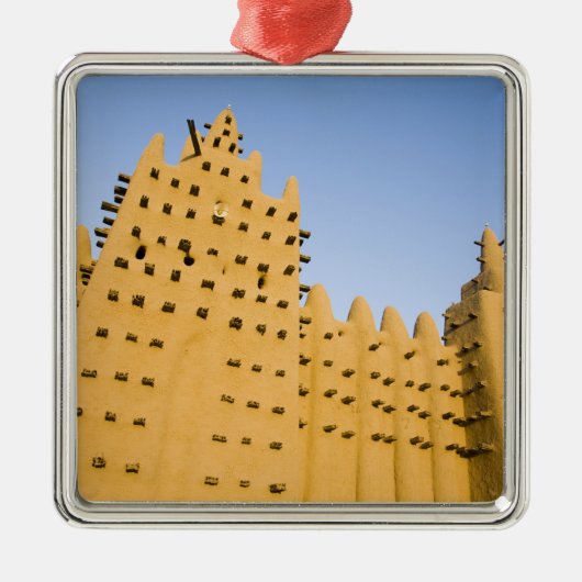 Mali, Djenne. Grote Moskee Metalen Ornament (Voorkant)