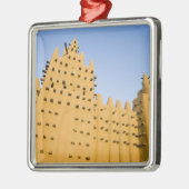 Mali, Djenne. Grote Moskee Metalen Ornament (Links)