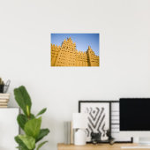 Mali, Djenne. Grote Moskee Poster (Thuiskantoor)