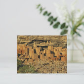 MALI, Dogon Lands. Traditionele Tellem malian Briefkaart (Staand voorkant)