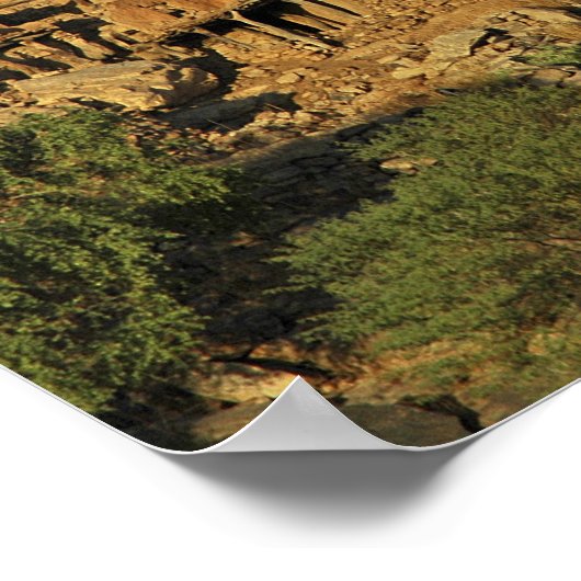 MALI, Dogon Lands. Traditionele Tellem malian Poster (Hoek)