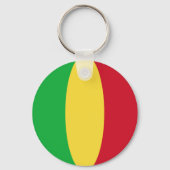 Mali Fisheye Flag Sleutelhanger (Voorkant)