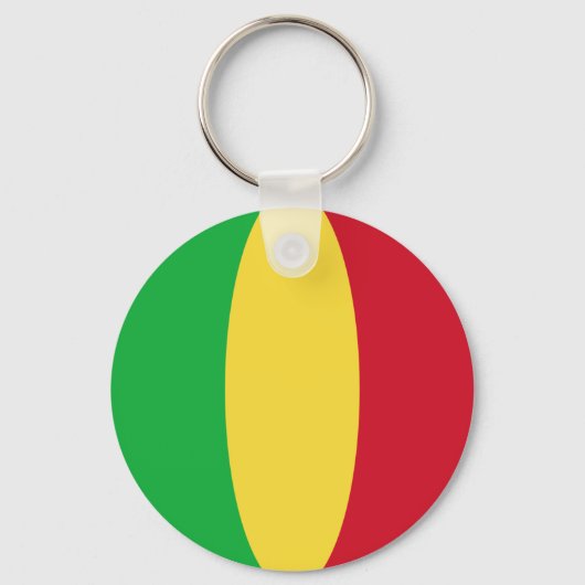 Mali Fisheye Flag Sleutelhanger (Voorkant)