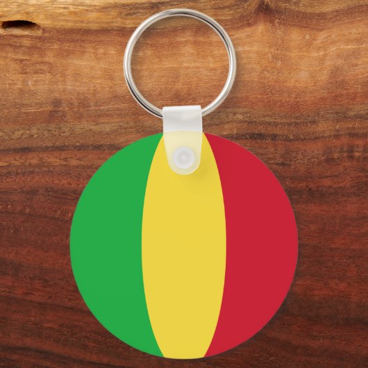 Mali Fisheye Flag Sleutelhanger (Voorkant)