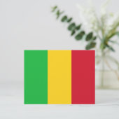 Mali Flag Briefkaart (Staand voorkant)
