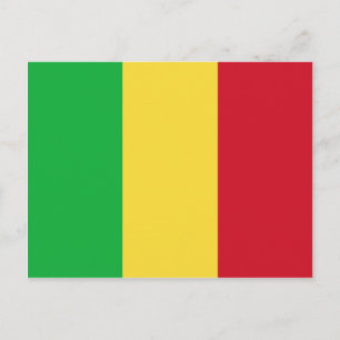 Mali Flag Briefkaart