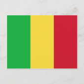 Mali Flag Briefkaart (Voorkant)