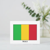 Mali Flag Briefkaart (Staand voorkant)