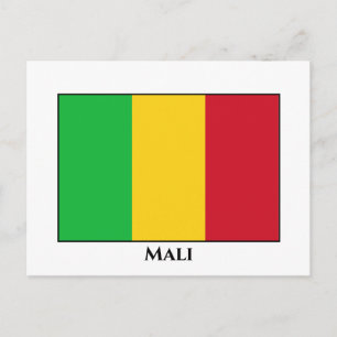 Mali Flag Briefkaart