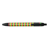 Mali Flag Cute Patriotic Zwarte Inkt Pen (Achterkant)