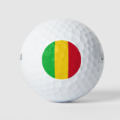 Mali Flag Golfballen (Voorkant)