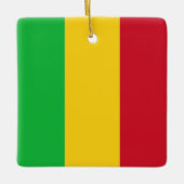 Mali Flag Keramisch Ornament (Voorkant)