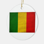 Mali Flag Keramisch Ornament (Links)