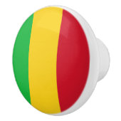 Mali Flag Keramische Knop (Rechts)