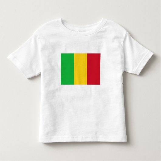 Mali Flag Kinder Shirts (Voorkant)