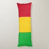 Mali Flag Lichaamskussen (Achterkant (Verticaal))