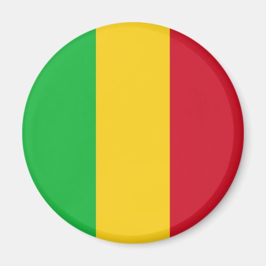 Mali Flag Magneet (Voorkant)
