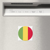 Mali Flag Magneet (Insitu (Vaatwasser))