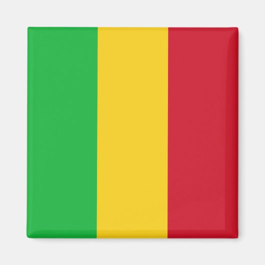 Mali Flag Magneet (Voorkant)