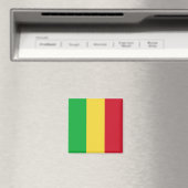 Mali Flag Magnet (Insitu (Vaatwasser))