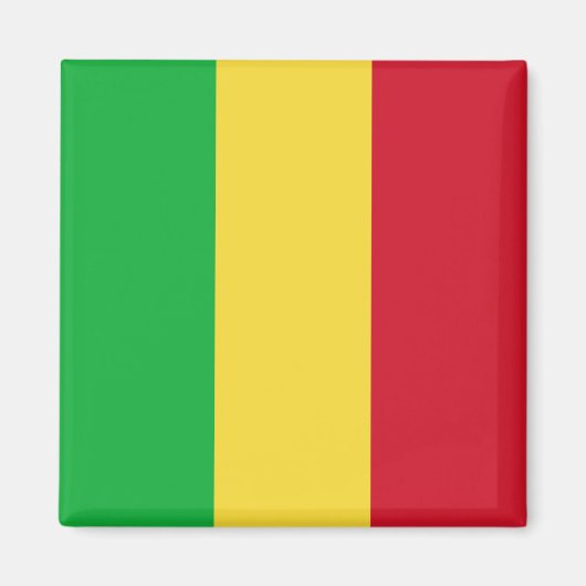 Mali Flag Magnet (Voorkant)