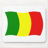 Mali Flag Mousepad Muismat (Voorkant)