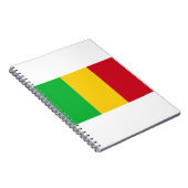 Mali Flag Notitieboek (Rechterzijde)