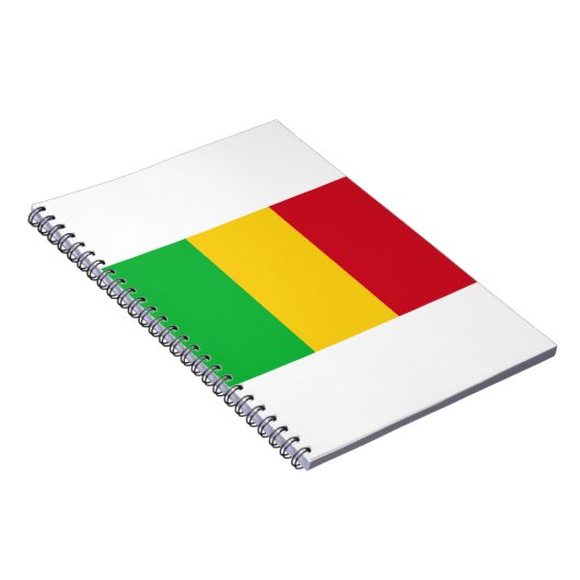 Mali Flag Notitieboek (Rechterzijde)