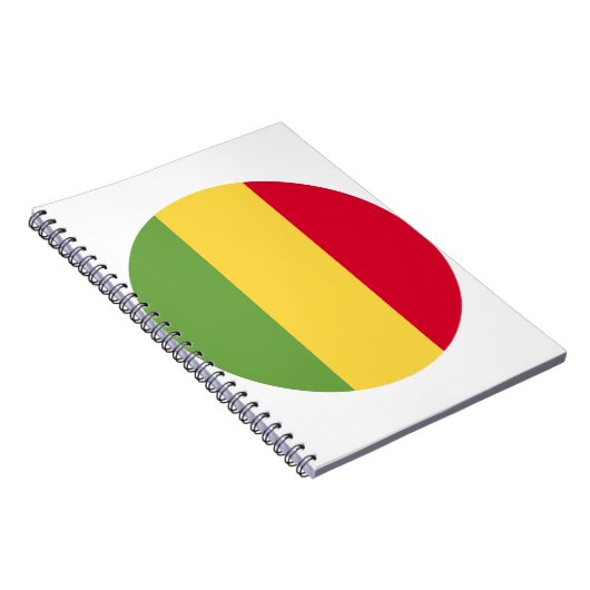 Mali Flag Notitieboek (Rechterzijde)