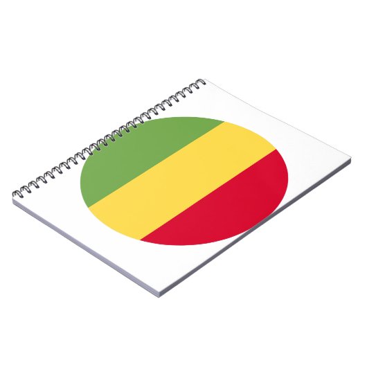Mali Flag Notitieboek (Linkerzijde)