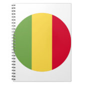 Mali Flag Notitieboek (Voorkant)