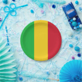Mali Flag Papieren Bordje (Feest)