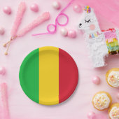Mali Flag Papieren Bordje (Feest)