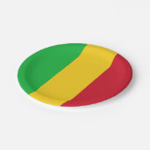 Mali Flag Papieren Bordje (Gekanteld)
