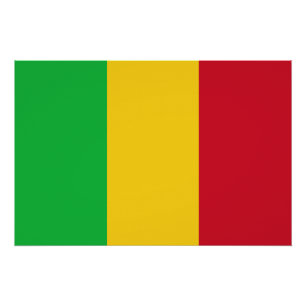 Mali Flag Perfect Poster