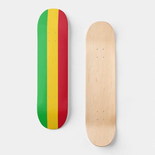 Mali Flag Persoonlijk Skateboard (Voorkant)