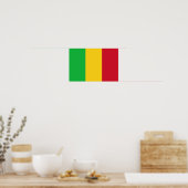 Mali Flag Poster (Keuken)