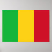 Mali Flag Poster (Voorkant)