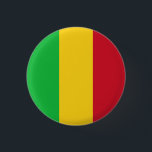 Mali Flag Ronde Button 3,2 Cm<br><div class="desc">wereldwijde vlaggenproducten - Je kunt je eigen tekst toevoegen.</div>