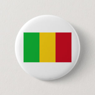 Mali Flag Ronde Button 5,7 Cm