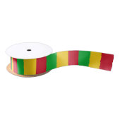 Mali Flag Satijnen Lint (Spoel)