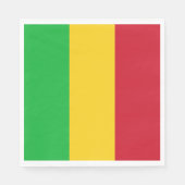 Mali Flag Servet (Voorkant)