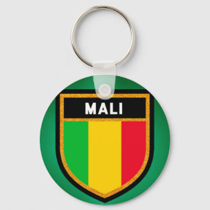 Mali Flag Sleutelhanger
